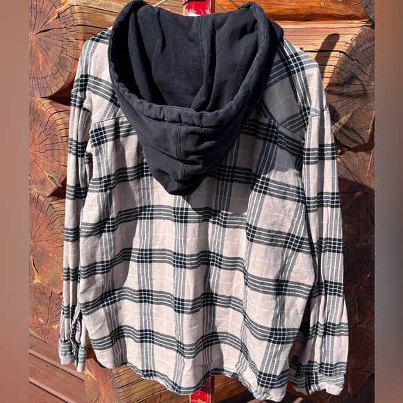 Large H&M hoodie/button up shirt - Picture 3 of 3